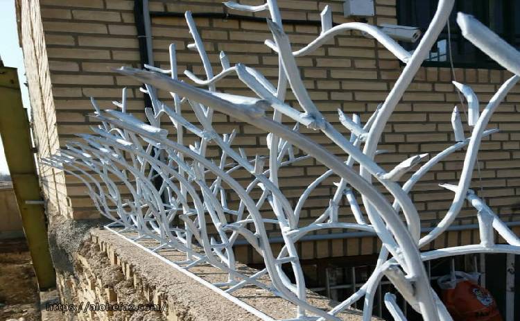 نرده دیواری شاخ گوزنی و اهمیت تراکم آن در افزایش امنیت