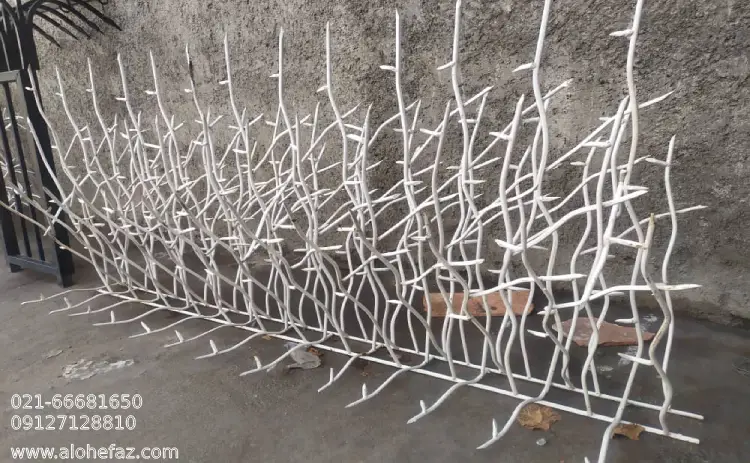 نرده شاخ گوزنی و لیست قیمت روز هر متر حفاظ شاخ گوزنی