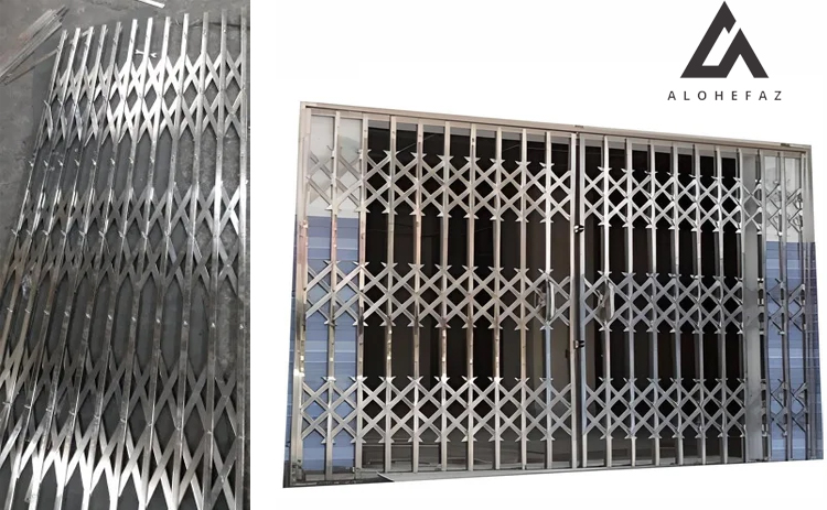 کاربرد درب آکاردئونی | راهنمای جامع 3 مزایای حفاظ آکاردئونی